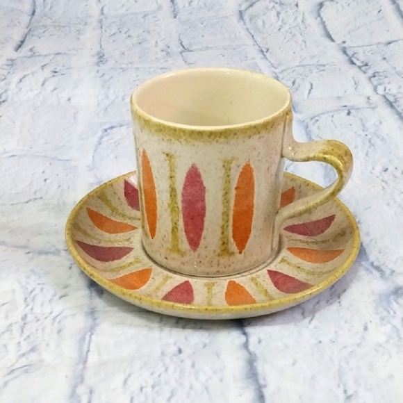 Vintage Pepe Redwing  Cup and Saucer Set 60's - Picture 1 of 4